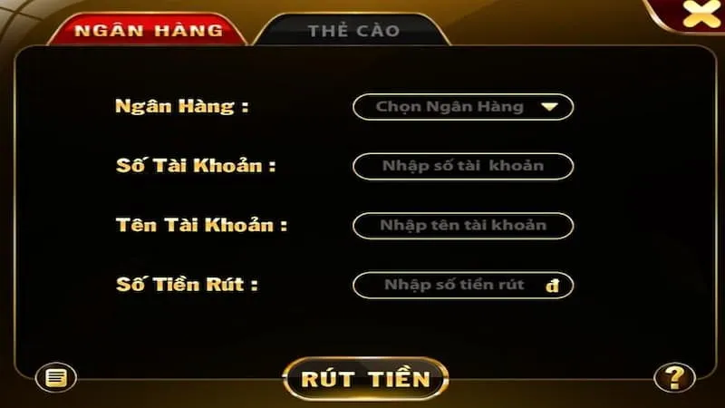 Nhà cái hỗ trợ người chơi rút tiền nhanh chóng